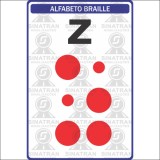 Algarismos Braille Z 